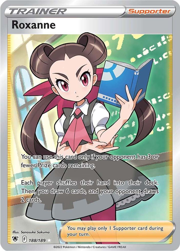 Roxanne 188/189 — Pokémon TCG: Sword & Shield — Astral Radiance