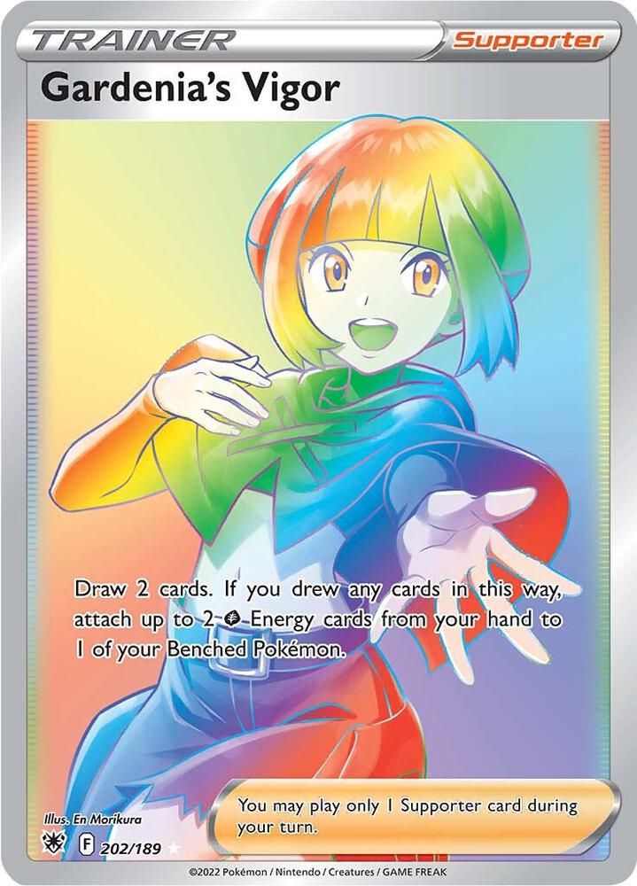 Gardenia's Vigor 202/189 — Pokémon TCG: Sword & Shield — Astral Radiance