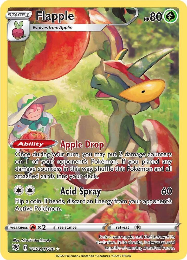 Flapple TG02/TG30 — Pokémon TCG: Sword & Shield — Astral Radiance