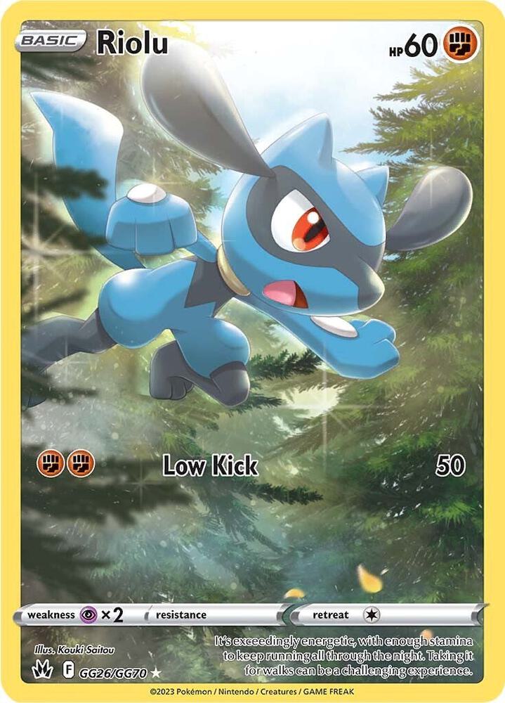 Riolu GG26/GG70 — Pokémon TCG: Crown Zenith