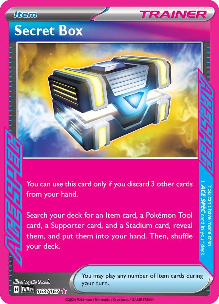 Secret Box 163/167 — Pokémon TCG: Scarlet & Violet — Twilight Masquerade