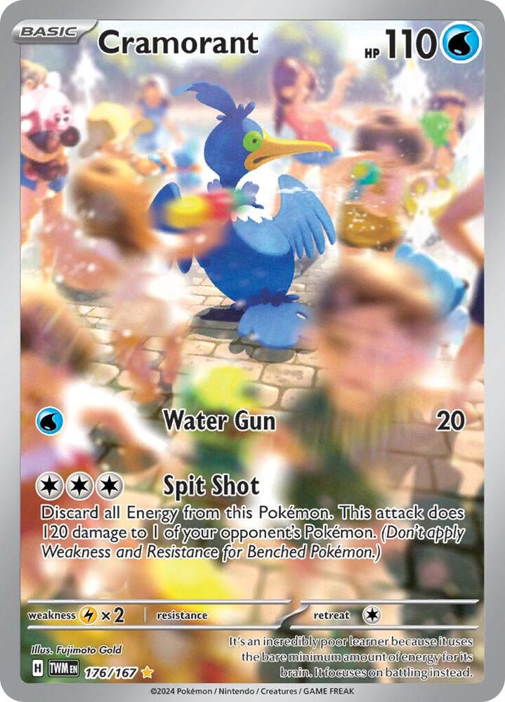 Cramorant 176/167 — Pokémon TCG: Scarlet & Violet — Twilight Masquerade