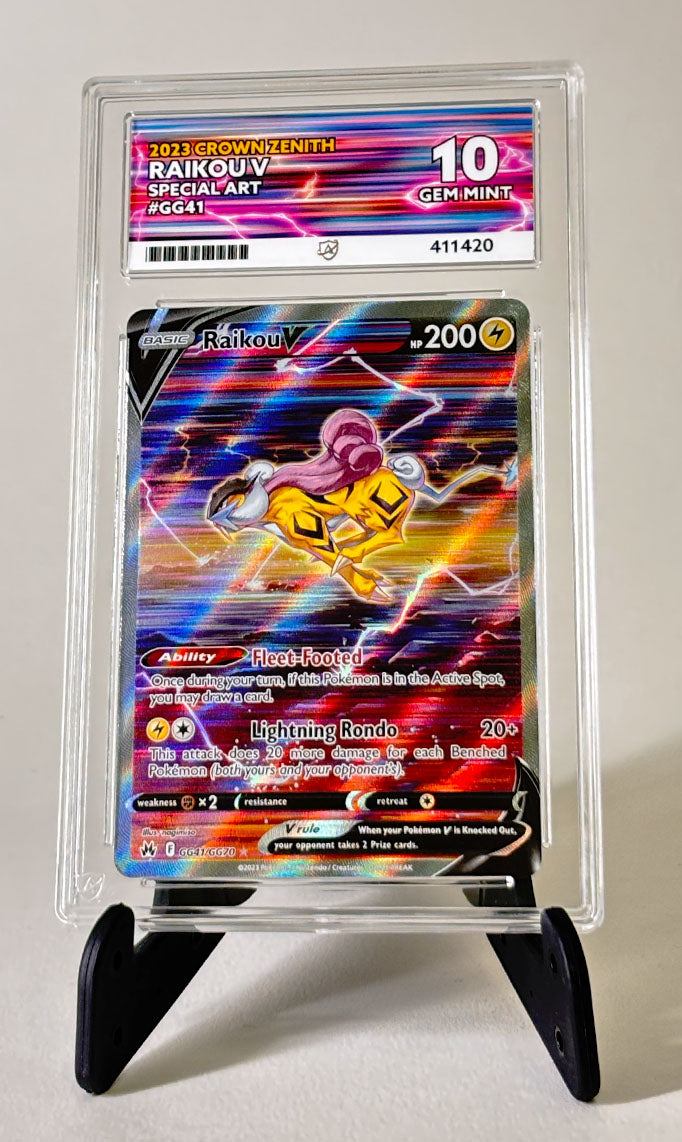 Raikou V #GG41 - 2023 Crown Zenith - ACE 10