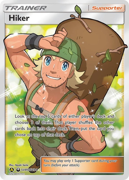 Hiker SV85/SV94 — Pokémon TCG: Hidden Fates