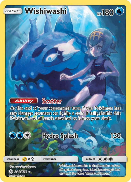 Wishiwashi 240/236 — Pokémon TCG: Sun & Moon — Cosmic Eclipse