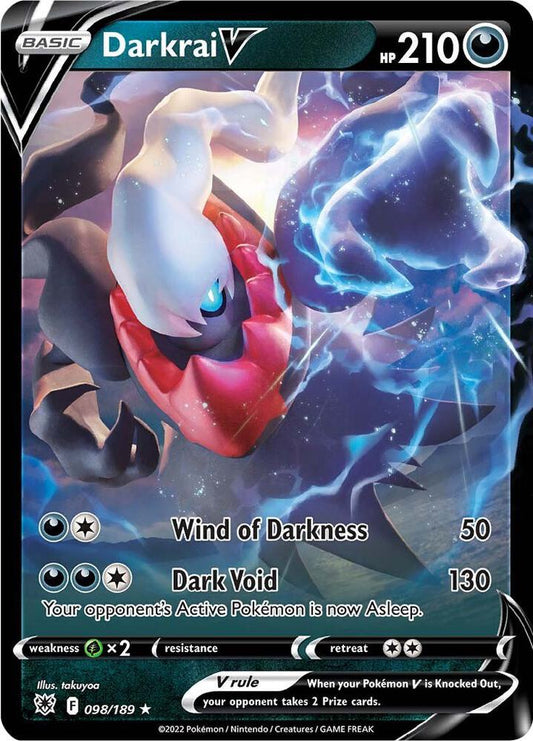 Darkrai V 098/189 — Pokémon TCG: Sword & Shield — Astral Radiance