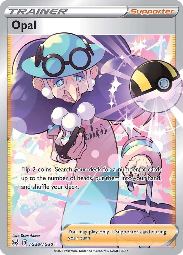 Opal TG28/TG30 — Pokémon TCG: Sword & Shield — Lost Origin — Trainer Gallery