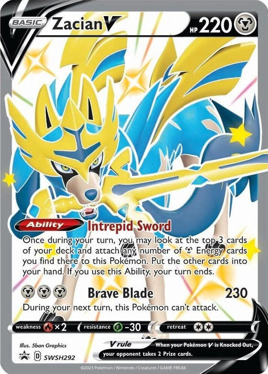 Zacian V SWSH292 — Pokémon TCG: Sword & Shield — Black Star Promos