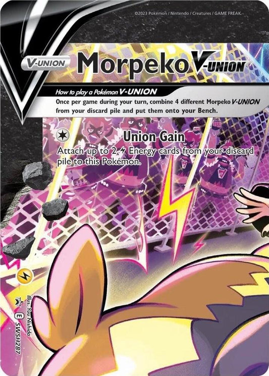 Morpeko V-UNION SWSH287/SWSH288/SWSH289/SWSH290 — Pokémon TCG: Sword & Shield — Black Star Promos