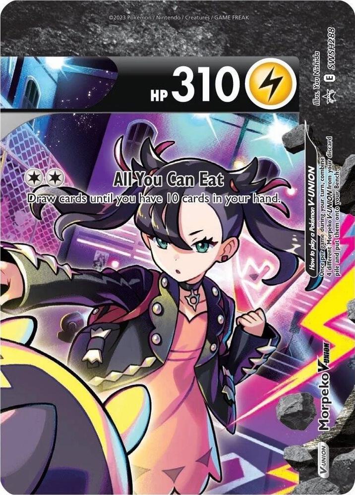 Morpeko V-UNION SWSH287/SWSH288/SWSH289/SWSH290 — Pokémon TCG: Sword & Shield — Black Star Promos