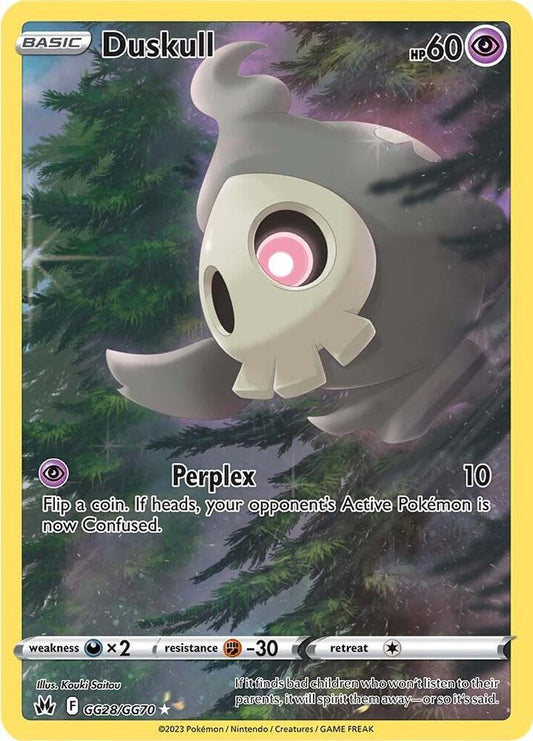 Duskull GG28/GG70 — Pokémon TCG: Crown Zenith