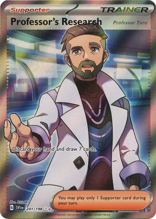 Professor's Research 241/198 — Pokémon TCG: Scarlet & Violet Base Set