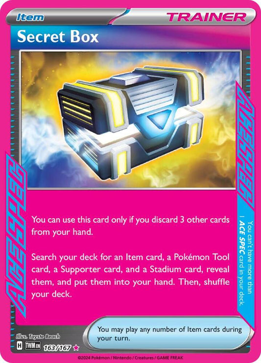 Secret Box 163/167 — Pokémon TCG: Scarlet & Violet — Twilight Masquerade