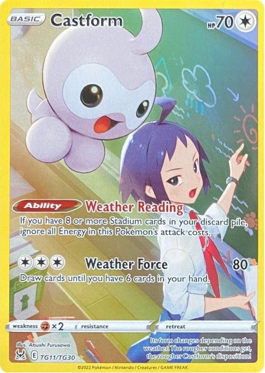 Castform TG11 Lost Origin