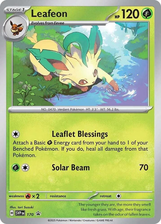 Leafeon - 170 (Cosmos Holo) - SV: Scarlet & Violet Promo Cards (SVP)