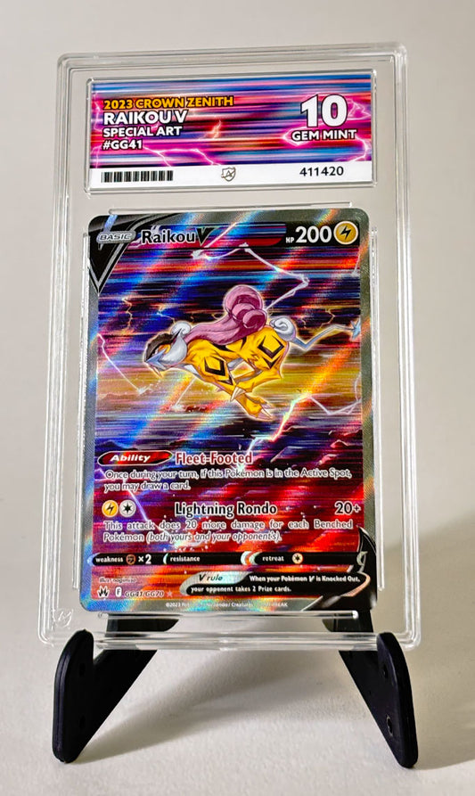 Raikou V #GG41 - 2023 Crown Zenith - ACE 10