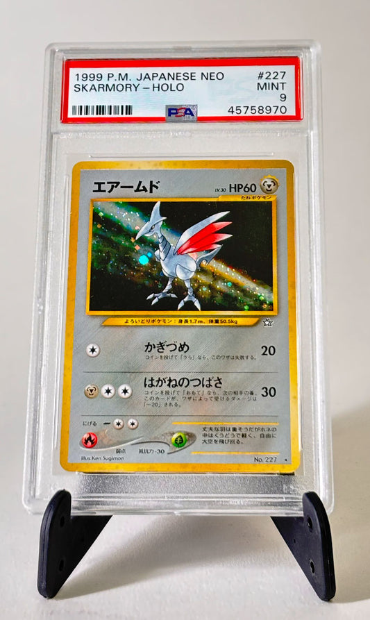 Skarmory #227 - 1999 Japanese Neo - PSA 9