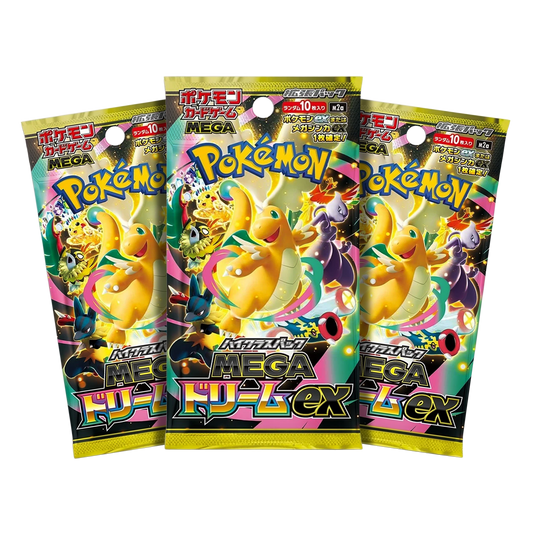 Mega Dream Ex Japanese booster pack x3
